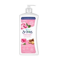 لوسیون بدن گل رز و روغن آرگان سینت ایوز St. Ives SMOOTHING ROSE & ARGAN OIL