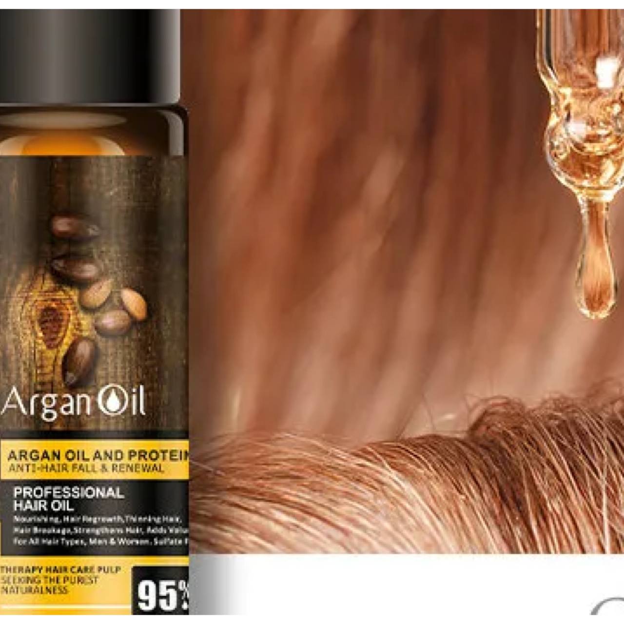 روغن مو لایتنس مدل آرگان حجم 100 میلی لیتر