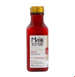 شامپو بدون سولفات مائویی قرمز مدل AGAVE ضد موخوره و استحکام بخش